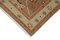 Antiker Beiger Handgeknüpfter Oushak Teppich aus Wolle 4