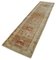 Beige Anatolian  Handmade Wool Runner Oushak Carpet 3