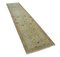 Beige Decorative Handmade Wool Runner Oushak Carpet 2