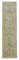 Beige Decorative Hand Knotted Wool Runner Oushak Carpet, Image 1
