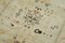 Beige Decorative Hand Knotted Wool Runner Oushak Carpet, Image 5