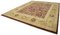 Tapis Oushak Beige Tissé Main Large en Laine, Turquie 3