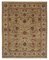 Vintage Beige Oriental Handwoven Oushak Rug, Image 1