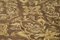 Handgeknüpfter Brauner Dekorativer Oushak Teppich aus Wolle 5