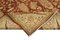 Roter dekorativer handgewebter antiker großer Oushak Teppich 4