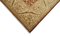 Tappeto decorativo Oushak antico intrecciato a mano rosso, Immagine 6