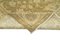 Traditioneller handgewebter antiker Antiker Oushak Teppich in Beige 4