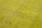 Tappeto grande Oushak giallo anatolico intrecciato a mano, Immagine 4