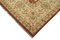 Antiker Handgemachter Beiger Oushak Teppich aus Wolle in Beige 5