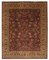 Red Turkish Hand Knotted Wool Large Oushak Carpet, Image 1