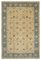 Beige Oriental Handmade Wool Large Oushak Carpet, Image 1