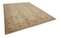 Beige Oriental Hand Knotted Wool Large Oushak Carpet, Image 2