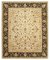 Beige Decorative Hand Knotted Wool Large Oushak Carpet, Image 1