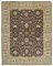 Brown Traditional Hand Knotted Wool Large Oushak Carpet 1