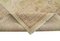 Beigefarbener orientalischer Oushak Teppich aus handgeknüpfter Wolle 6