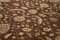 Brown Traditional Hand Knotted Wool Large Oushak Carpet 4