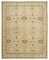 Beige Anatolian  Handmade Wool Large Oushak Carpet 1