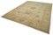 Beige Anatolian  Hand Knotted Wool Large Oushak Carpet, Image 3