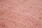 Tappeto grande Oushak rosa antico intrecciato a mano, Immagine 5