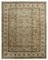 Brown Decorative Hand Knotted Wool Large Oushak Carpet 1