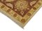 Antiker Handgemachter Beiger Oushak Teppich aus Wolle in Beige 4