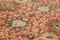 Handgewebter roter anatolischer Oushak Teppich aus Wolle 4