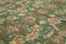 Grüner Anatolischer Handgeknüpfter Ouschak Teppich aus Wolle 5