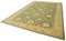 Green Oriental Hand Knotted Wool Large Oushak Carpet, Image 2
