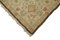 Antiker Handgemachter Beiger Oushak Teppich aus Wolle in Beige 6