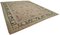 Beige Oriental Hand Knotted Wool Large Oushak Carpet 2