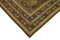 Brown Turkish Hand Knotted Wool Large Oushak Carpet, Image 6