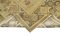 Tappeto decorativo Oushak antico intrecciato decorativo giallo, Immagine 4