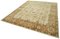 Beige Traditional Hand Knotted Wool Large Oushak Carpet 3