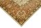 Beigefarbener Traditioneller Handgeknüpfter Ouschak Teppich aus Wolle 5