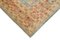 Handgewebter roter anatolischer Oushak Teppich aus Wolle 4