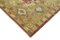 Gelber Oushak Teppich aus Orientalischer Handgemachter Wolle 6