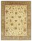 Beige Anatolian  Hand Knotted Wool Large Oushak Carpet 1