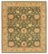 Yellow Oriental Hand Knotted Wool Large Oushak Carpet 1