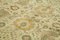 Beige Decorative Handmade Wool Large Oushak Carpet, Image 5