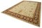 Tapis Oushak Beige Antique Fait Main en Laine 3