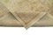 Antiker Handgemachter Beiger Oushak Teppich aus Wolle in Beige 6