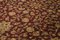 Roter Dekorativer Handgeknüpfter Ouschak Teppich aus Wolle 4