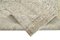 Tappeto vintage decorativo fatto a mano beige, Turchia, Immagine 6