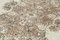 Beige Anatolian  Low Pile Hand Knotted Vintage Rug, Image 5