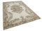 Beige Anatolian  Low Pile Hand Knotted Vintage Rug, Image 2