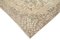 Beige Anatolian  Traditional Hand Knotted Vintage Carpet 4