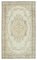 Tappeto vintage antico beige annodato a mano, beige, Immagine 1