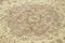 Beige Oriental Contemporary Hand Knotted Vintage Carpet 5