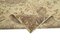 Beige Oriental Contemporary Hand Knotted Vintage Carpet 6