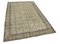 Beige Turkish Contemporary Handmade Vintage Rug, Image 2